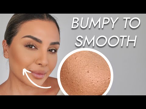 HOW I MAKE MY SKIN LOOK SMOOTH WITH MAKEUP | NINA UBHI