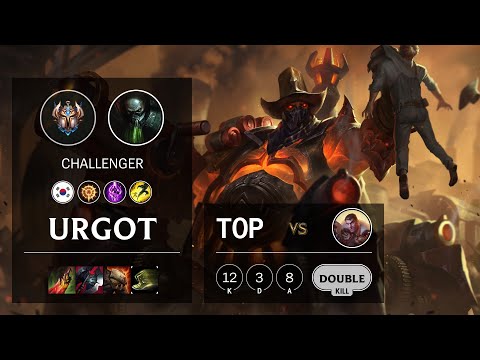 Urgot Top vs Jayce - KR Challenger Patch 10.16