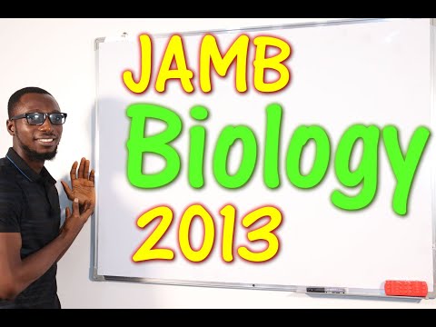 JAMB CBT Biology 2013 Past Questions 1 - 25