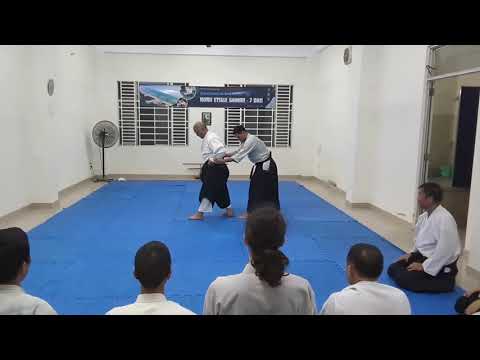 [Horii Etsuji Shihan] Ushiro-ryote-dori Kokyu-ho
