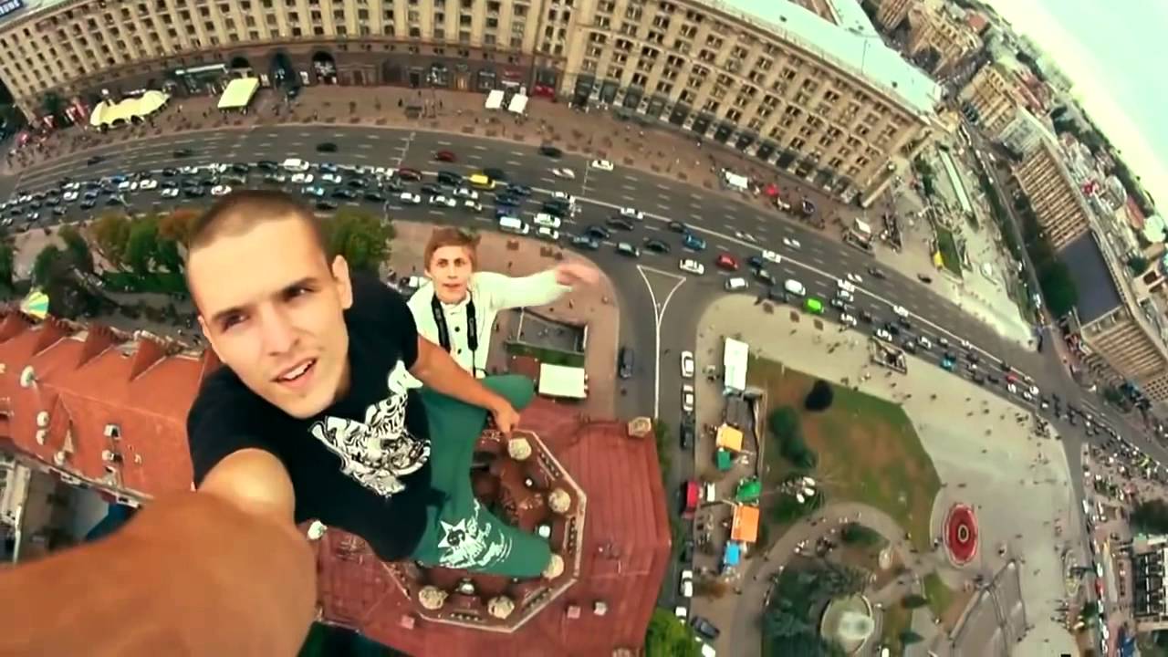 Ruso que no Tiene Miedo A Las Alturas Increíble!!