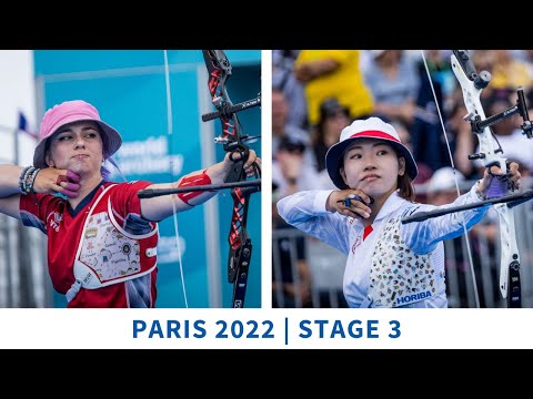 Penny Healey v Agu Utano – recurve women Semifinal 2 | Paris 2022 World Cup S3