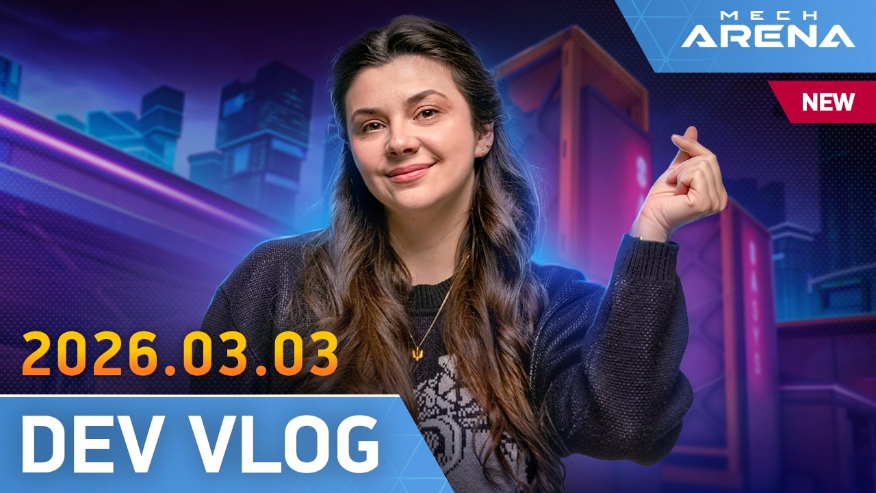 Mech Arena | Dev Vlog #17 | New Mech, New Weapon, and Upcoming updates