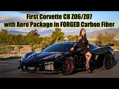 Worlds First FORGED CARBON FIBER Z07 Aero Package for the NEW C8 Corvette Z06!