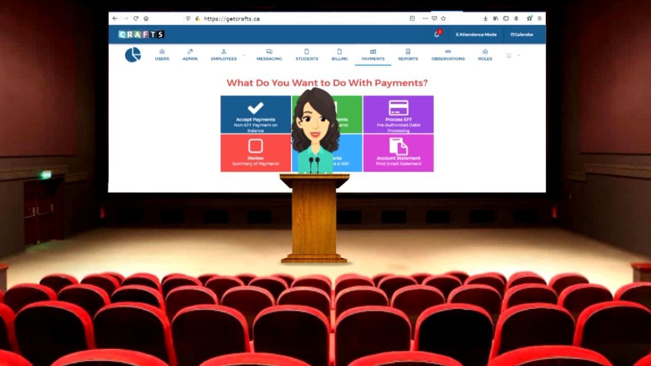 CRAFTS | How to Document Payments & Do Pre-Authorized Debits