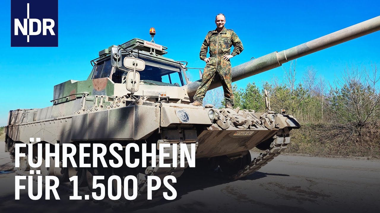 Die Panzer-Fahrschule in Munster | Die Nordreportage | NDR Doku