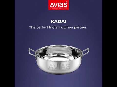 Avias india stainless steel cookware set, for home