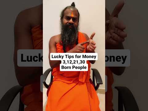 | Lucky  Tips  for Money   People Born on  3,12,21,30.  | Call +91 9901555511 |   #shorts