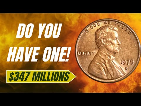 1975-D Lincoln Penny Worth $347 MILLION?! | Rare Coin You Might Have!
