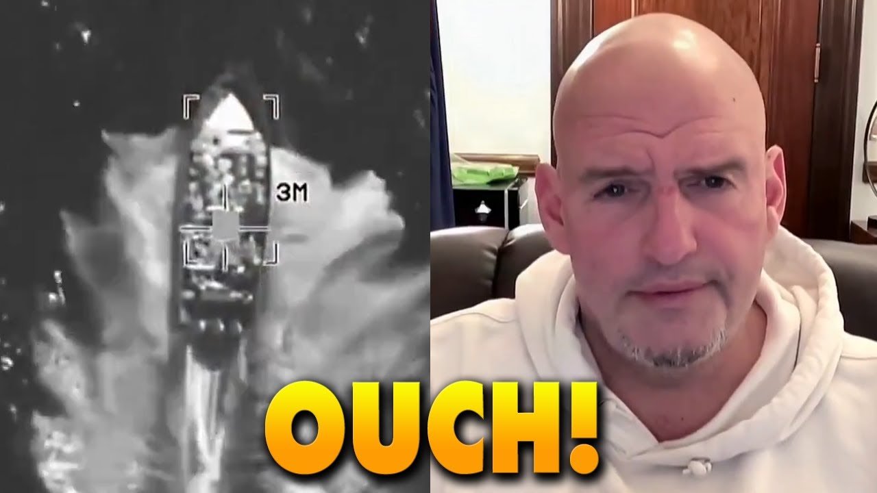 Fetterman VAPORIZES his OWN party's narrative on the drug-boat strikes