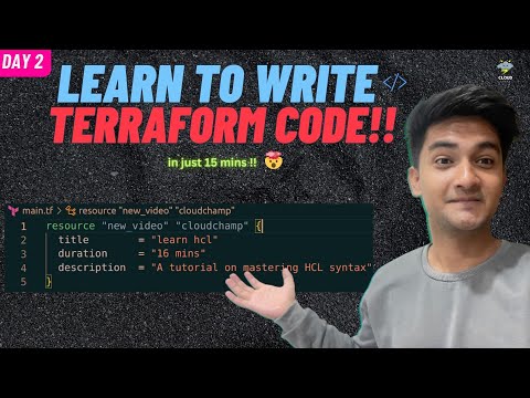 HCL — the Terraform language
