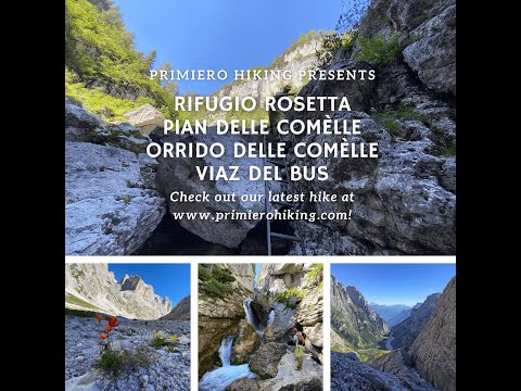 RIFUGIO ROSETTA – ORRIDO DELLE COMELLE – VIAZ DEL BUS [HD]
