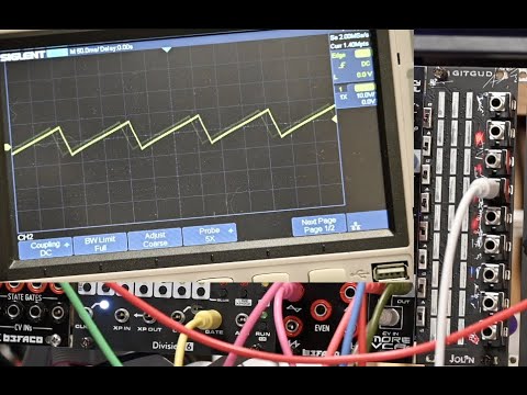 C.K. builds a GitGud LFO kit from Jolin Lab, eurorack