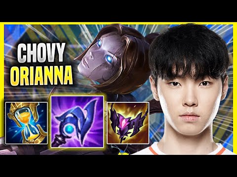 CHOVY IS A MONSTER WITH ORIANNA! - GEN Chovy Plays Orianna MID vs Viktor! | Season 2022