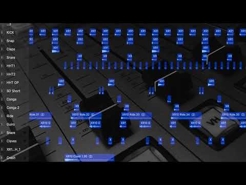 AKAI XR10 - Demo Song with my Hardware Synths