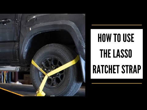 How to Loop a Lasso Strap with the 2" x 10' Lasso Ratchet Strap with O-Ring