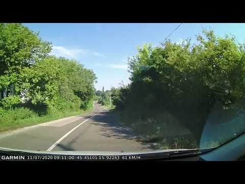 DRIVE #1145: Vrginmost-Lasinja (Croatia) (timelapse 4x) *Read Description*