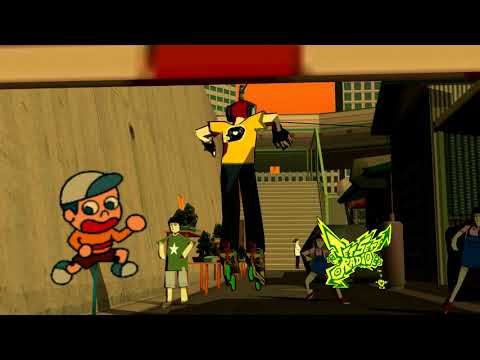 Jet Set Radio Stream Announcement (Stream Over)