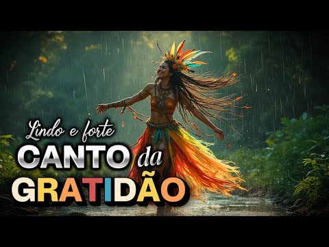 🎵 Canto de GRATIDÃO: A Tudo Eu Agradeço — Hino da Gratidão para conexão celestial merecimento divino