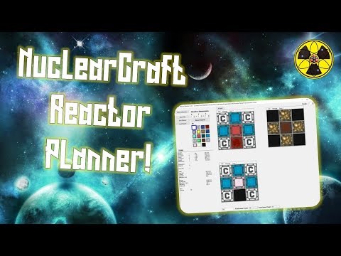 NuclearCraft Tutorial - Hellrage's Reactor Planner [1.12.2]