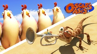 Chicken Charmer | Oscar's Oasis | Kids Cartoons