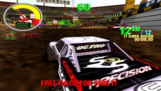 OffRoad Thunder Arcade - Tunnel Vision Stage with Silver Streak Rally Truck!