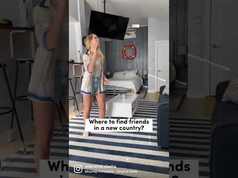 How to make friends in a new country 🫂 #shorts #relocation #expat