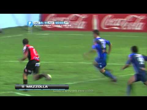 Gol de Mazzola. San Carlos 1 Patronato 0.Fecha 32.Torneo Primera B Nacional.Fútbol Para Todos