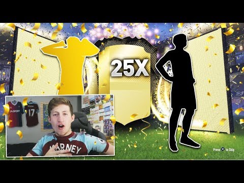 OPENING 25X OP 2 PLAYER PACKS!! - FIFA 18 PACK OPENING