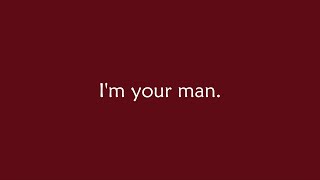 Leonard Cohen - I&#39;m Your Man [Lyrics]