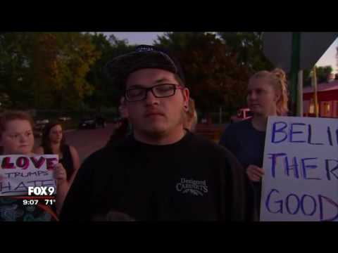 Minnesota ice cream shop's sign: 'Muslims Get Out'