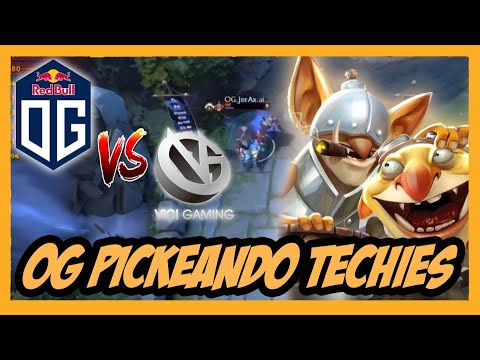 [GAME 1 - TI9] INCREIBLE !! | OG.JERAX JUGANDO TECHIES CONTRA VICI GAMING "ULTRA KILL, COMMEND"