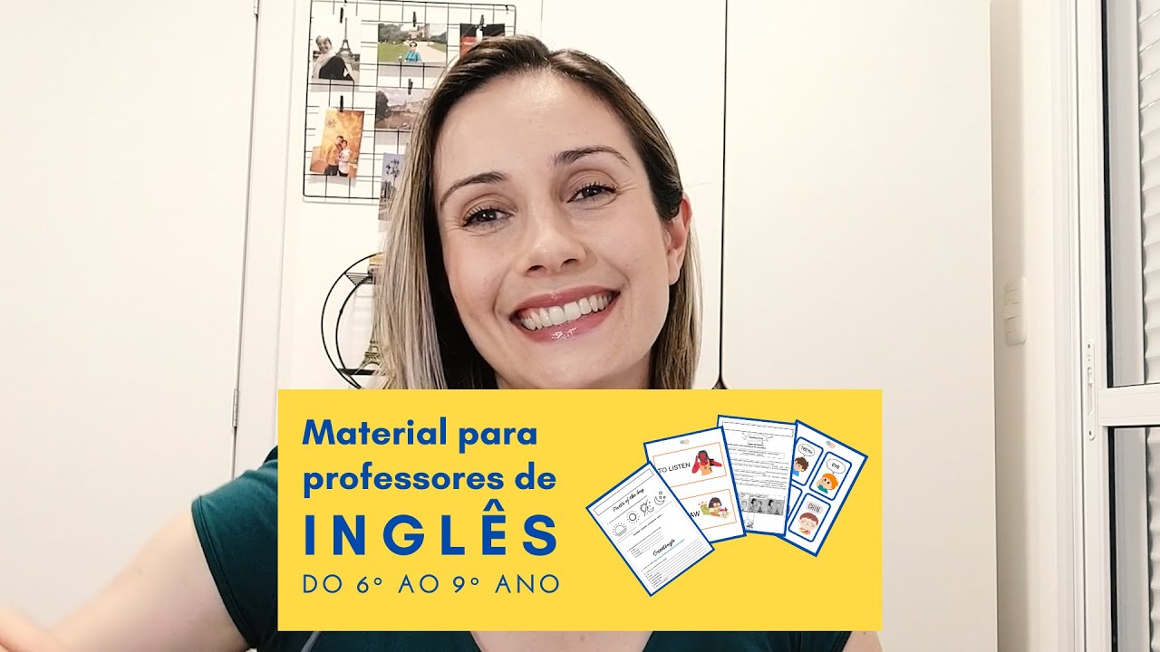 Materiais para professores de inglês de 6º a 9º ano