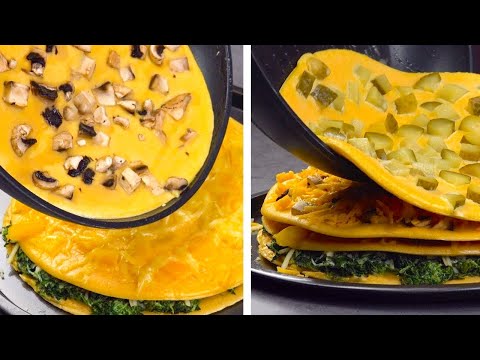 6-Tier Omelet Cake = Cheesy Delight After 25 Minutes