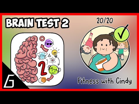 Brain Test 2 Gameplay | Fitness With Cindy All Level (1 - 20) Solution - YouTube