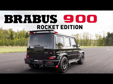 Driving the BRABUS 900 Rocket Edition on an airfield!