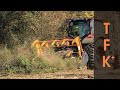 Forestry Mulcher TMC CANCELA TFK With Tractor VALTRA