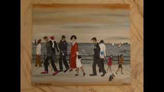 preview picture of video 'PAINTING. LS Lowry style. A Painting Comes to Life.'