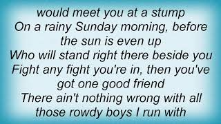 George Canyon - One Good Friend Lyrics