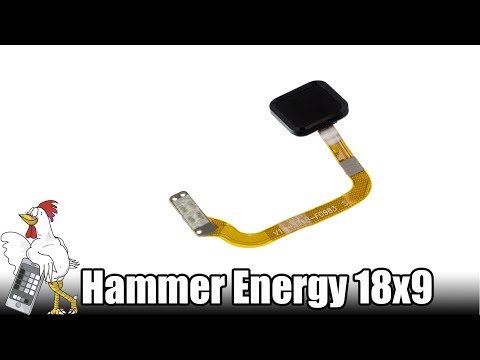Guía del Hammer Energy 18x9: Cambiar lector de huellas