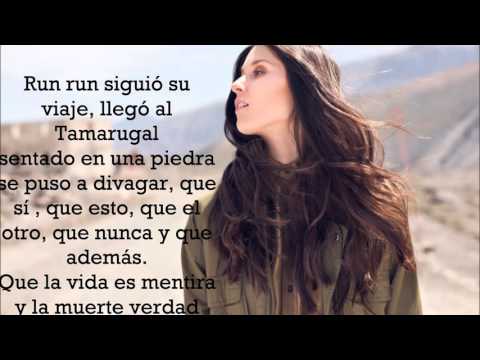 Run Run se fue pal' Norte - Francisca Valenzuela (letra)