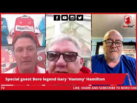 Monday Night Show with special guest Boro legend Gary Hamilton