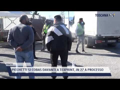 2021-12-01 PRATO - PICCHETTI SI COBAS DAVANTI A TEXPRINT, IN 27 A PROCESSO