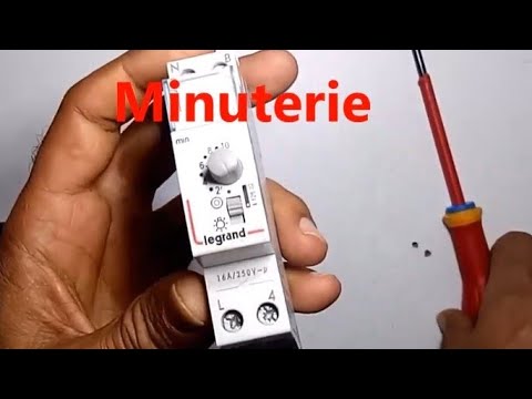 Branchement minuterie.            كيفية تركيب  how to wire the timer switch