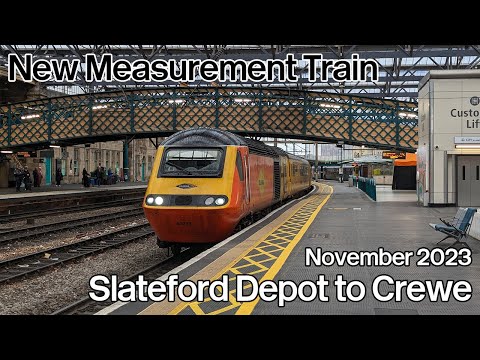 New Measurement Train Driver's Eye View: Slateford Depot to Crewe (via Motherwell)