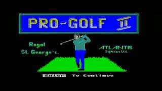 ZX Spectrum Vega Games - Pro Golf II, Royal Lytham and Royal St George