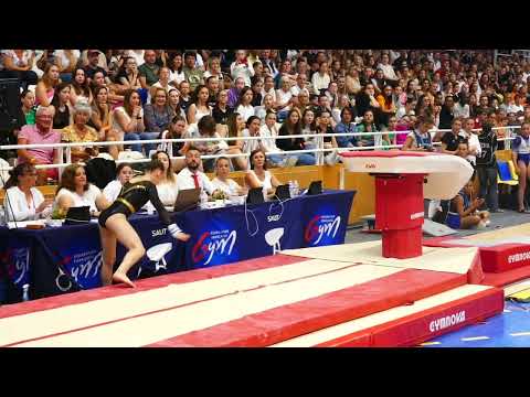 Noélie Ayuso - finale saut junior - Championnat de France élite 2023