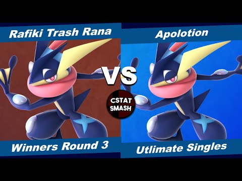 No Caps 23 Winners Quarters - Rafiki Trash Rana (Greninja) vs Apolotion (Greninja) - SSBU
