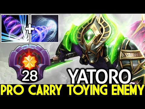 YATORO [Faceless Void] Top Pro Carry Toying Enemy Next Level Play Dota 2