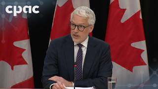 Privacy commissioner holds a news conference on Parliament Hill – June